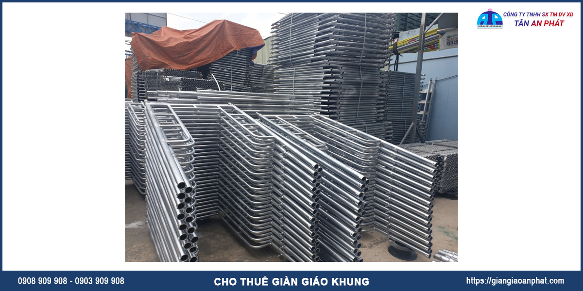 Bảng giá cho thuê giàn giáo khung