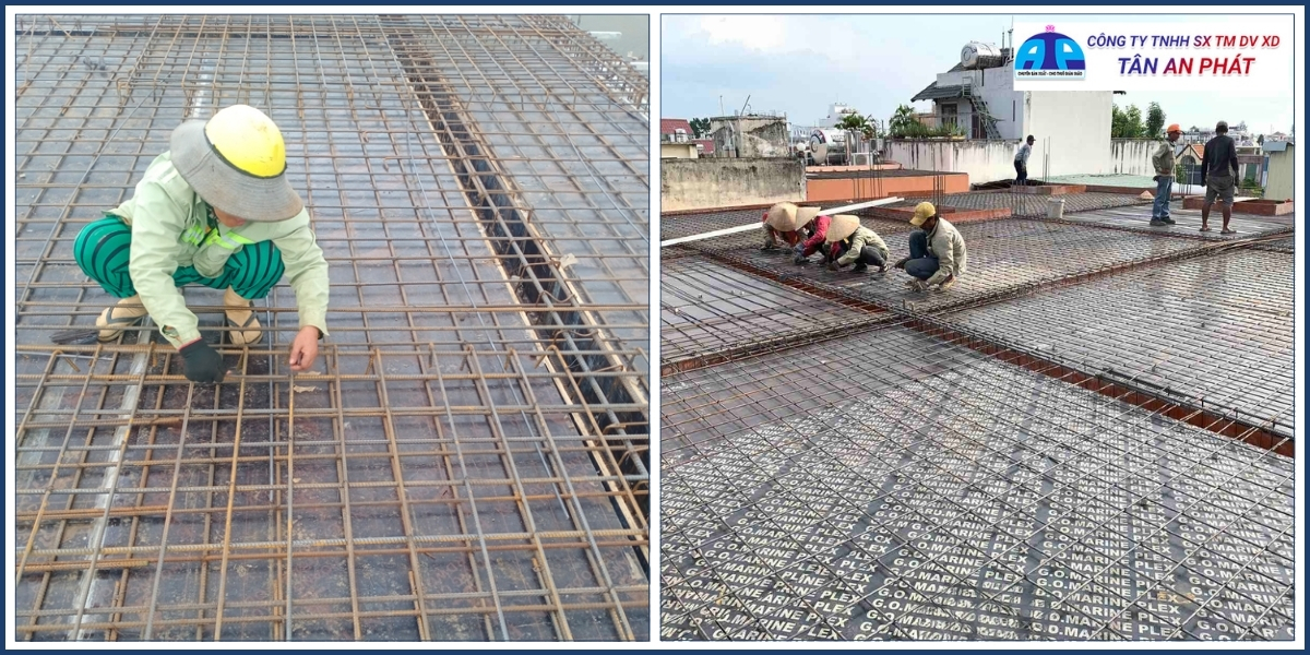 Lưu ý an toàn khi thi công cốp pha