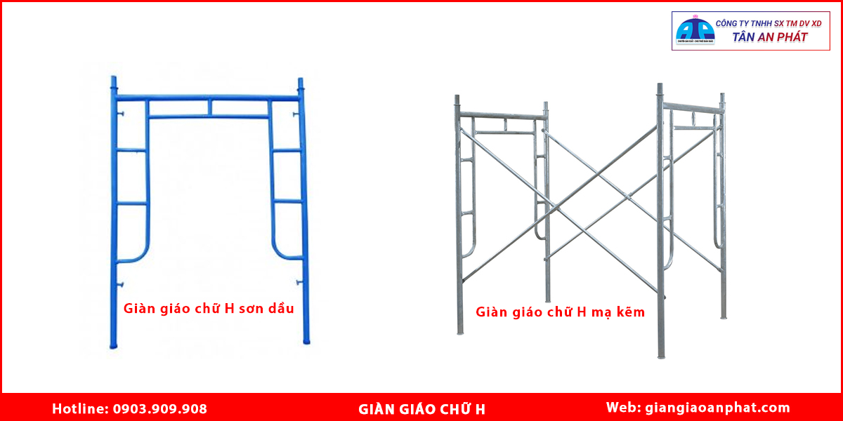 Những loại giàn giáo chữ H thông dụng