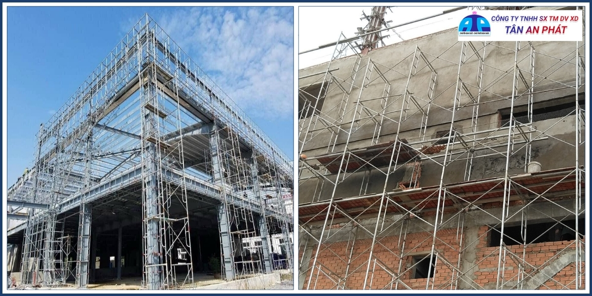 Ứng dụng giàn giáo H trong các công trình xây dựng